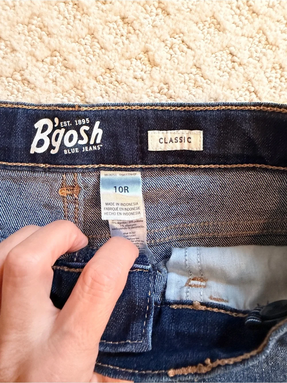 OshKosh Bgosh b’gosh blue
